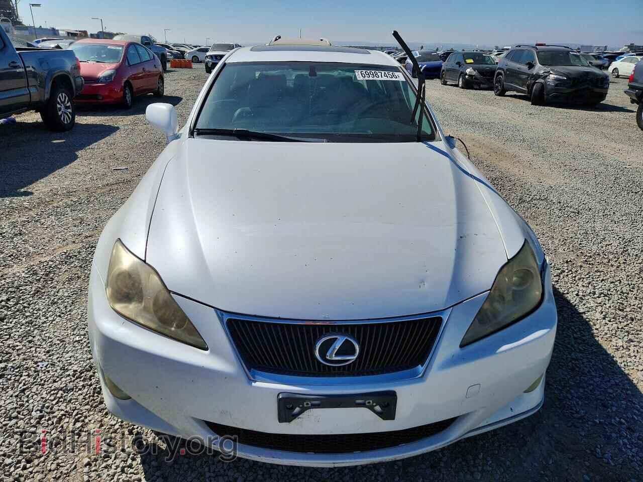 2008 LEXUS IS - VIN: JTHBK262285064237 - Photo 5