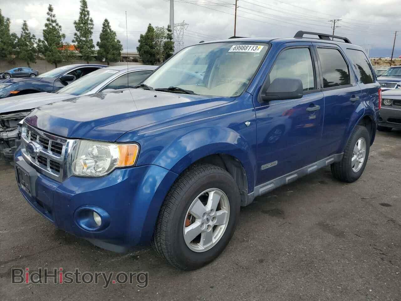 Photo 1FMCU03158KB43236 - FORD ESCAPE 2008