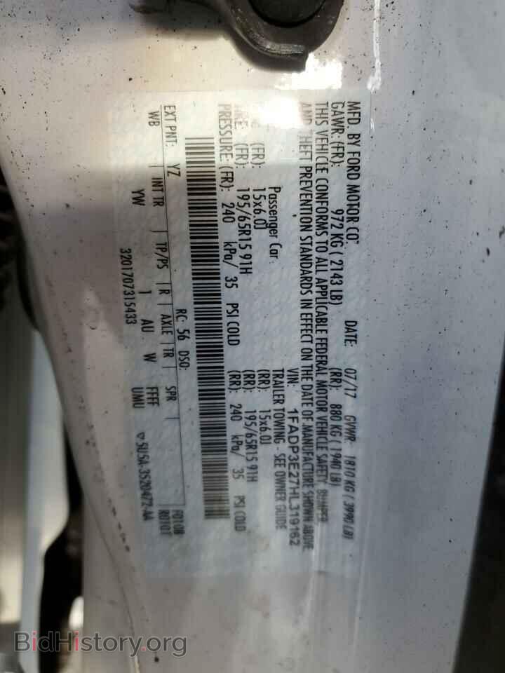 2017 FORD FOCUS - VIN: 1FADP3E27HL319162 - Photo 12