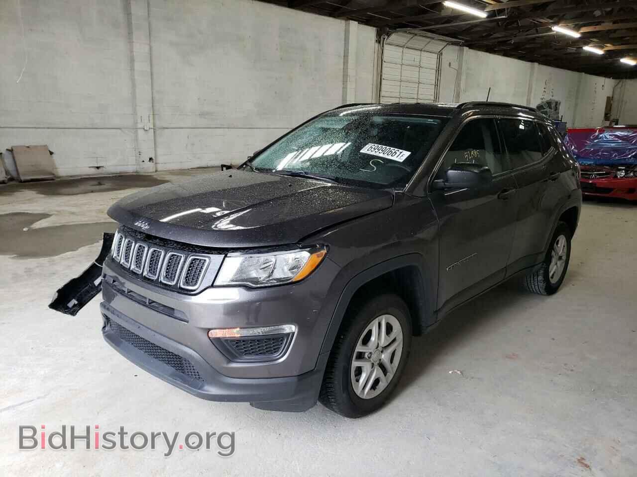 2019 JEEP COMPASS - VIN: 3C4NJDAB7KT702994 - Фото 2