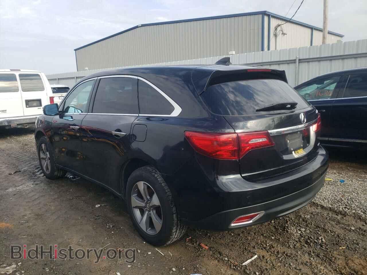 2016 ACURA MDX - VIN: 5FRYD4H20GB034504 - Фото 2