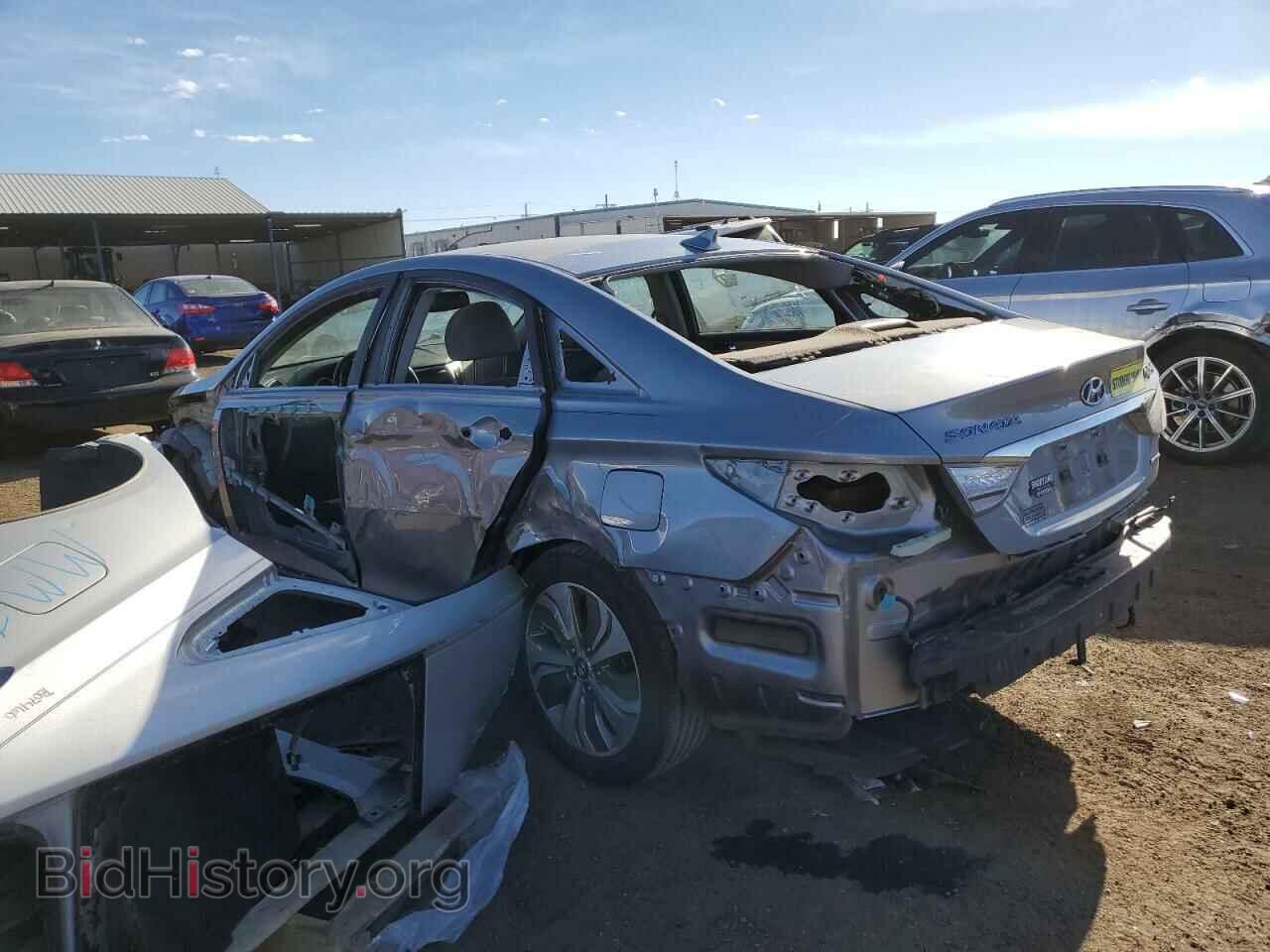 2014 HYUNDAI SONATA - VIN: KMHEC4A40EA112235 - Фото 2