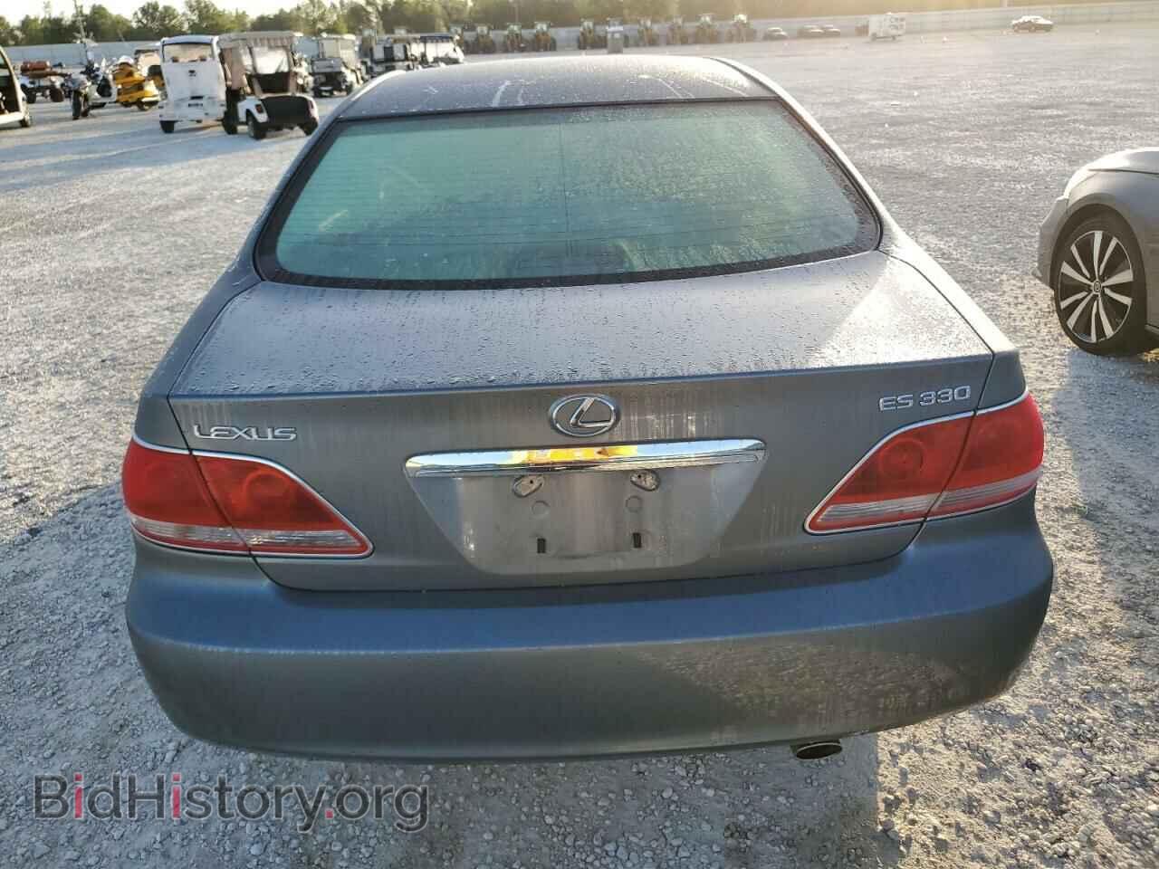 2006 LEXUS ES330 - VIN: JTHBA30G665160785 - Фото 6