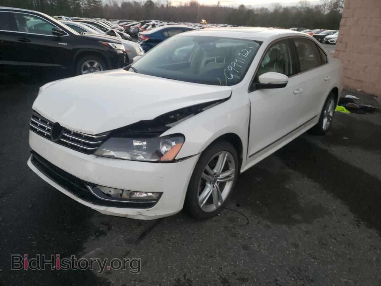 2013 VOLKSWAGEN PASSAT - VIN: 1VWCN7A32DC088566 - Фото 2