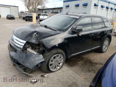2007 Ford EDGE Edge SEL P, black — VIN 2FMDK49CX7BB26516, Copart