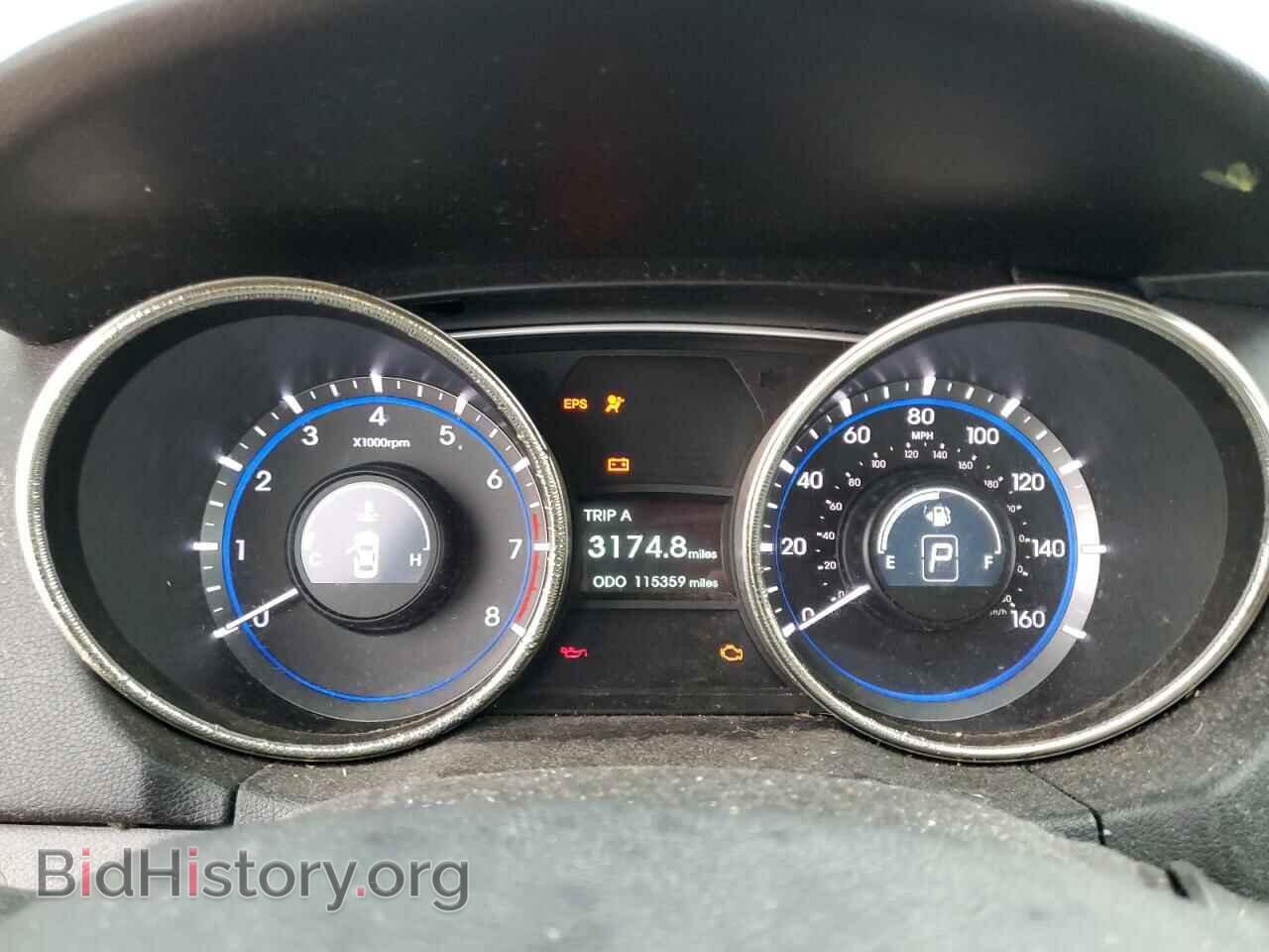 2012 HYUNDAI SONATA - VIN: 5NPEB4AC7CH367615 - Фото 9