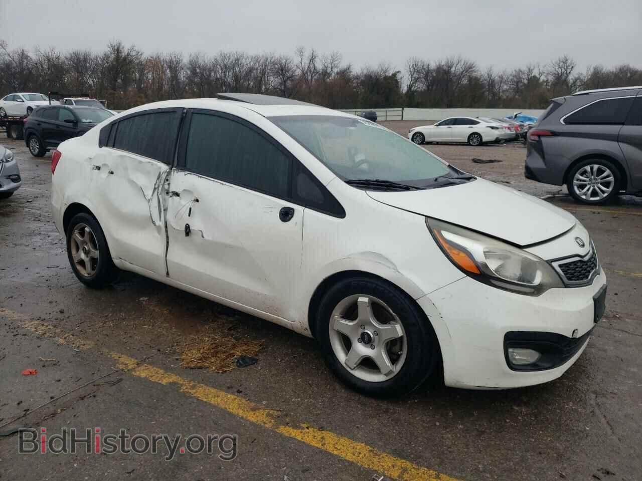 2013 KIA RIO - VIN: KNADN4A37D6187966 - Фото 4