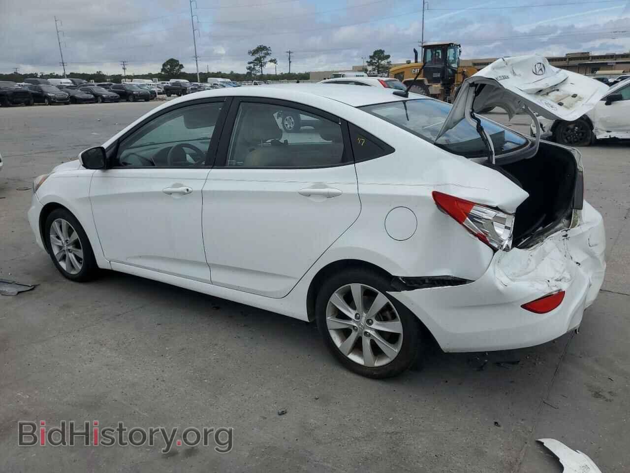 2013 HYUNDAI ACCENT - VIN: KMHCU4AE0DU447652 - Фото 2