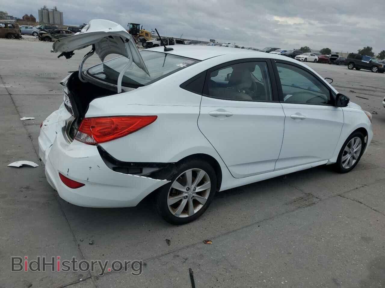 2013 HYUNDAI ACCENT - VIN: KMHCU4AE0DU447652 - Фото 3