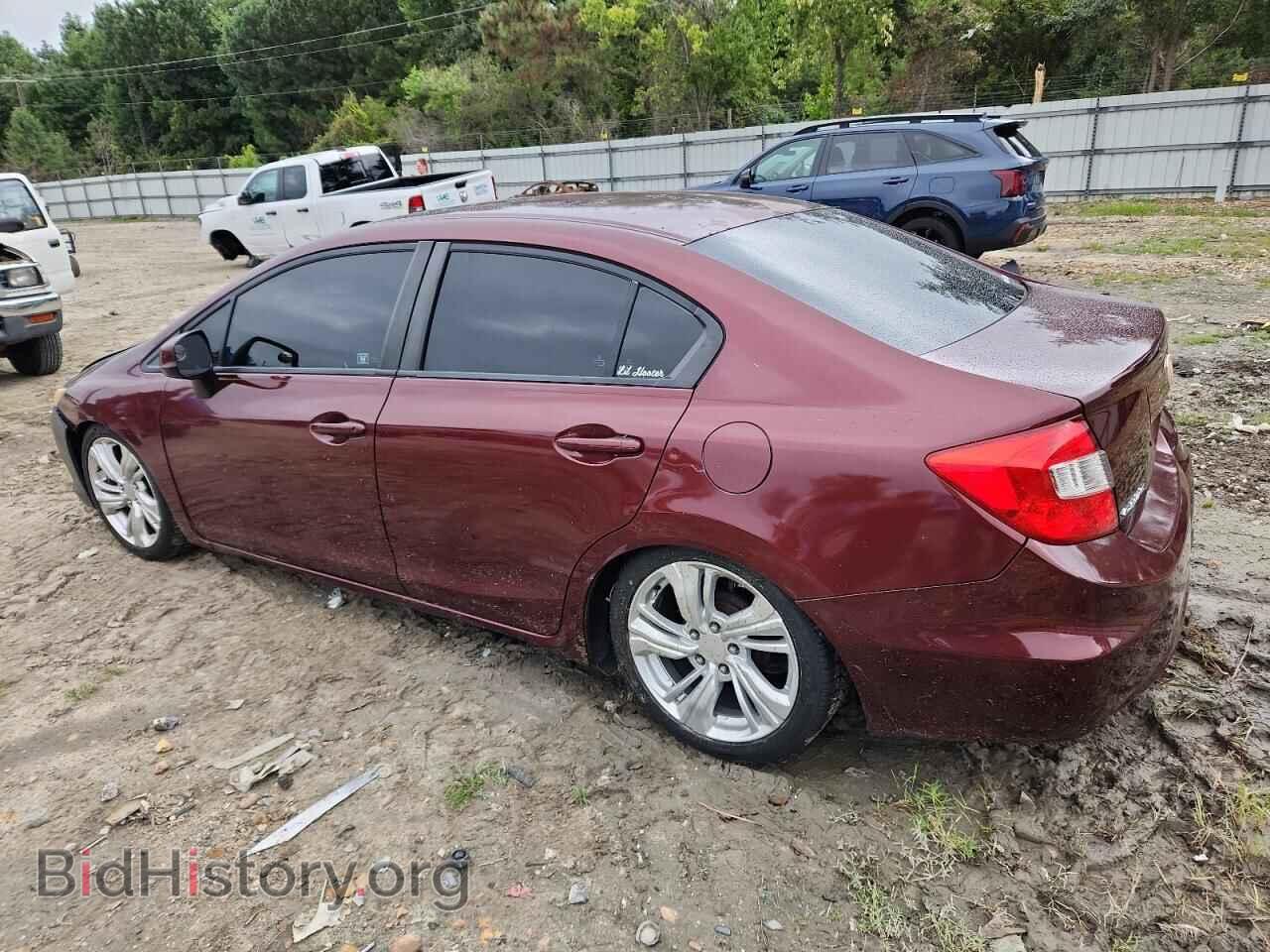2012 HONDA CIVIC - VIN: 2HGFB2F57CH539087 - Фото 2