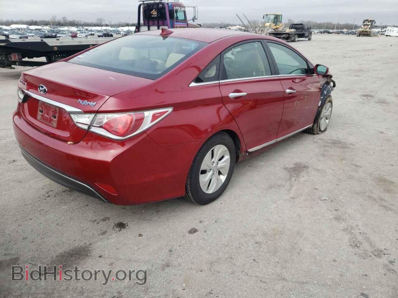 2014 HYUNDAI SONATA - VIN: KMHEC4A46EA108495 - Фото 4