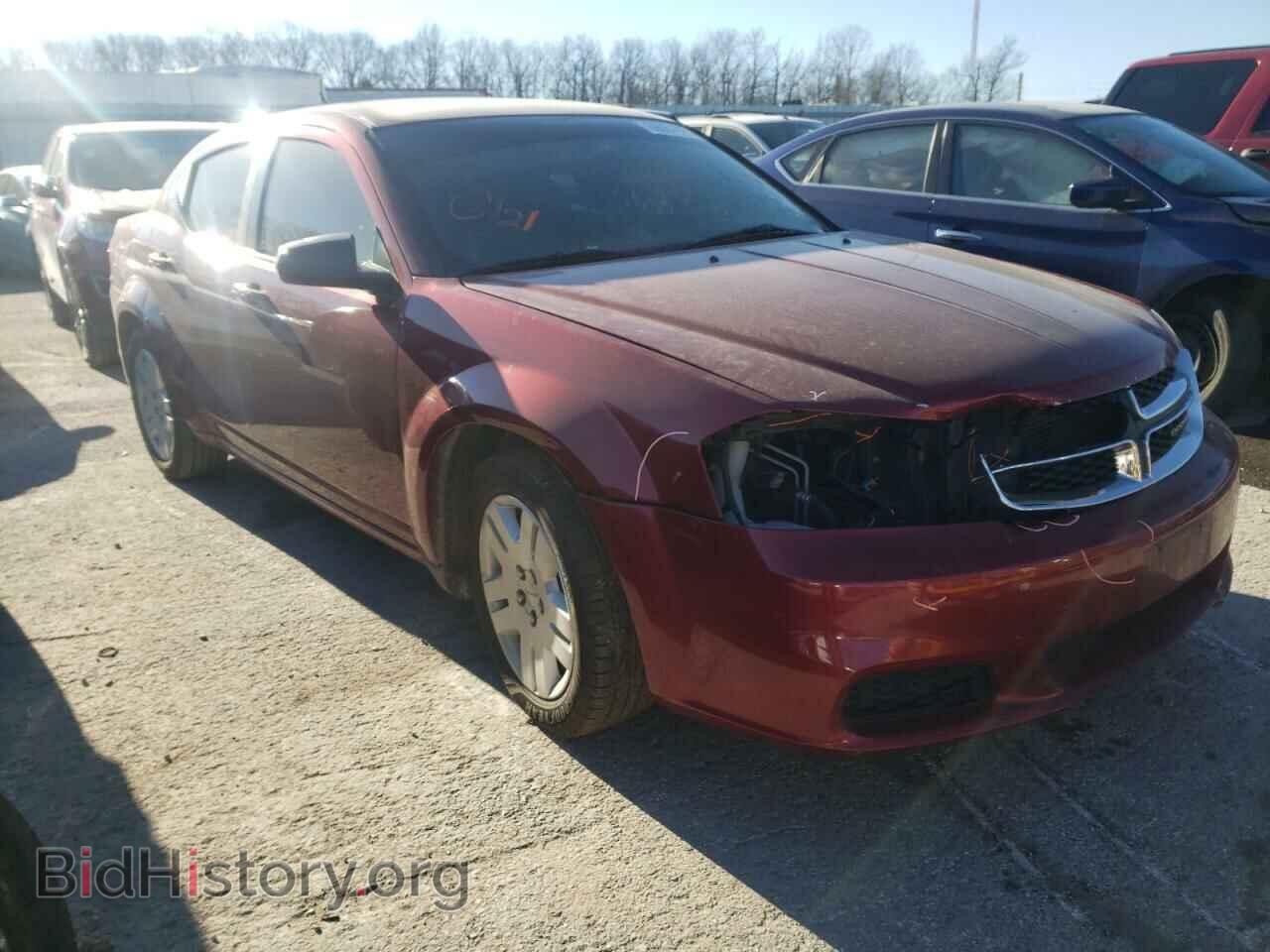 Фотография 1C3CDZAB8EN233385 - DODGE AVENGER 2014