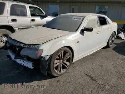 2014 Chrysler 300 300 SRT8 C, white — VIN 2C3CCAXJ8EH206893, Copart
