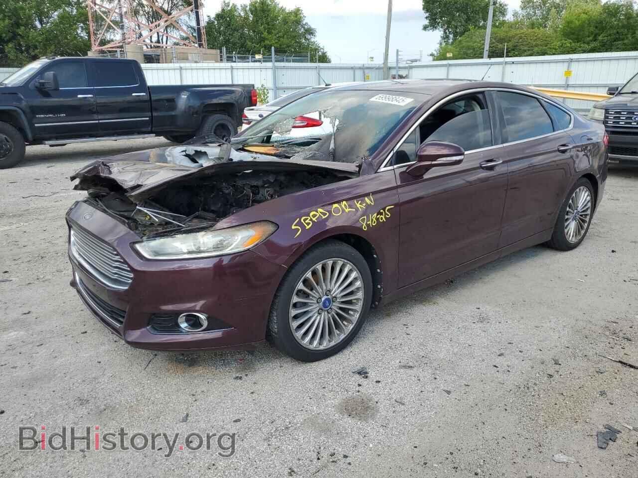 Фотография 3FA6P0D90DR126451 - FORD FUSION 2013