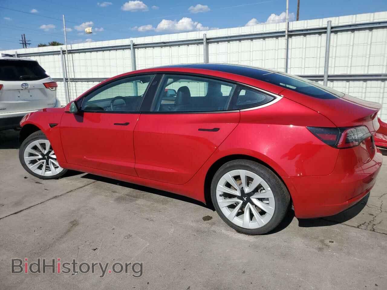 2022 TESLA MODEL 3 - VIN: 5YJ3E1EA0NF369469 - Фото 2