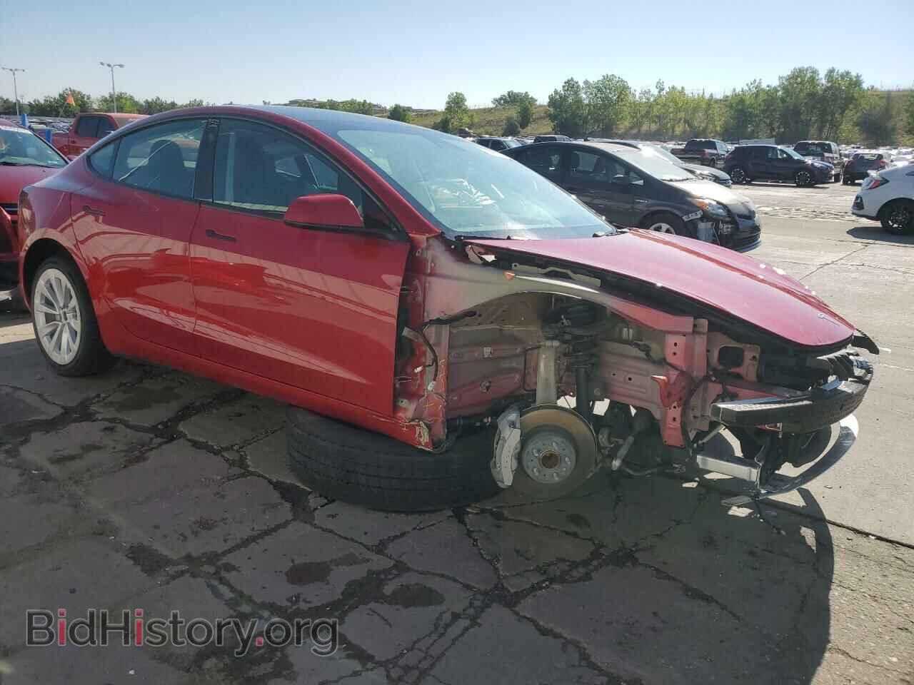 2022 TESLA MODEL 3 - VIN: 5YJ3E1EA0NF369469 - Фото 4
