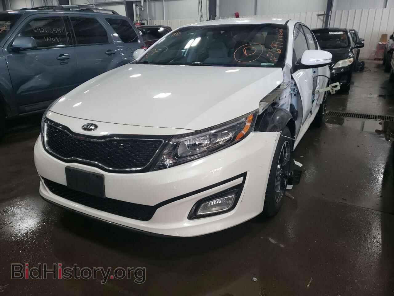 2015 KIA OPTIMA - VIN: 5XXGM4A76FG366607 - Фото 2