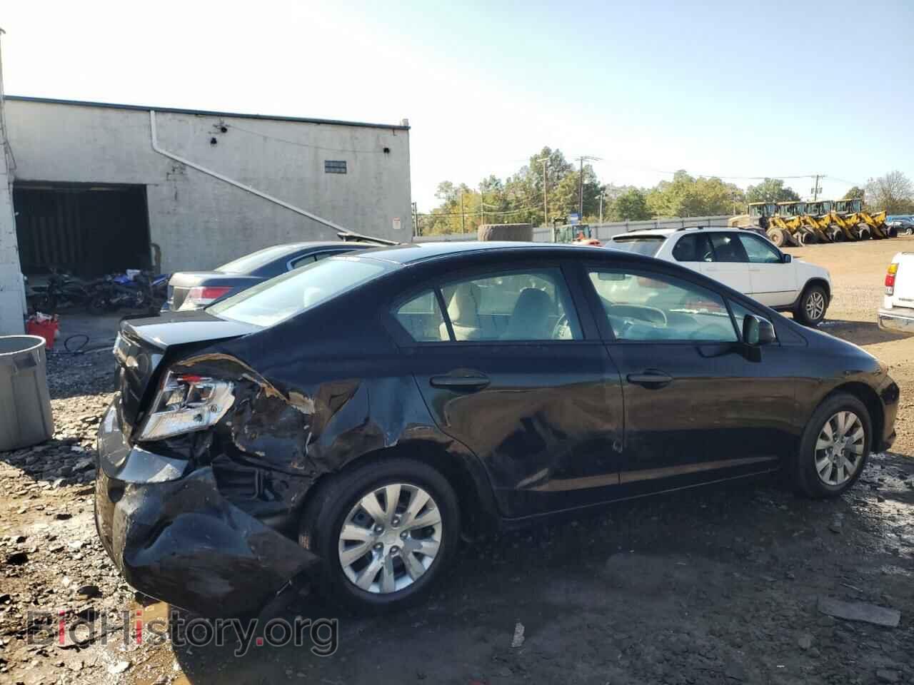 2012 HONDA CIVIC - VIN: 19XFB2F55CE354773 - Фото 3