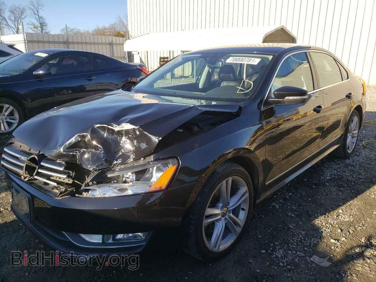 2013 VOLKSWAGEN PASSAT - VIN: 1VWCN7A30DC138915 - Фото 2