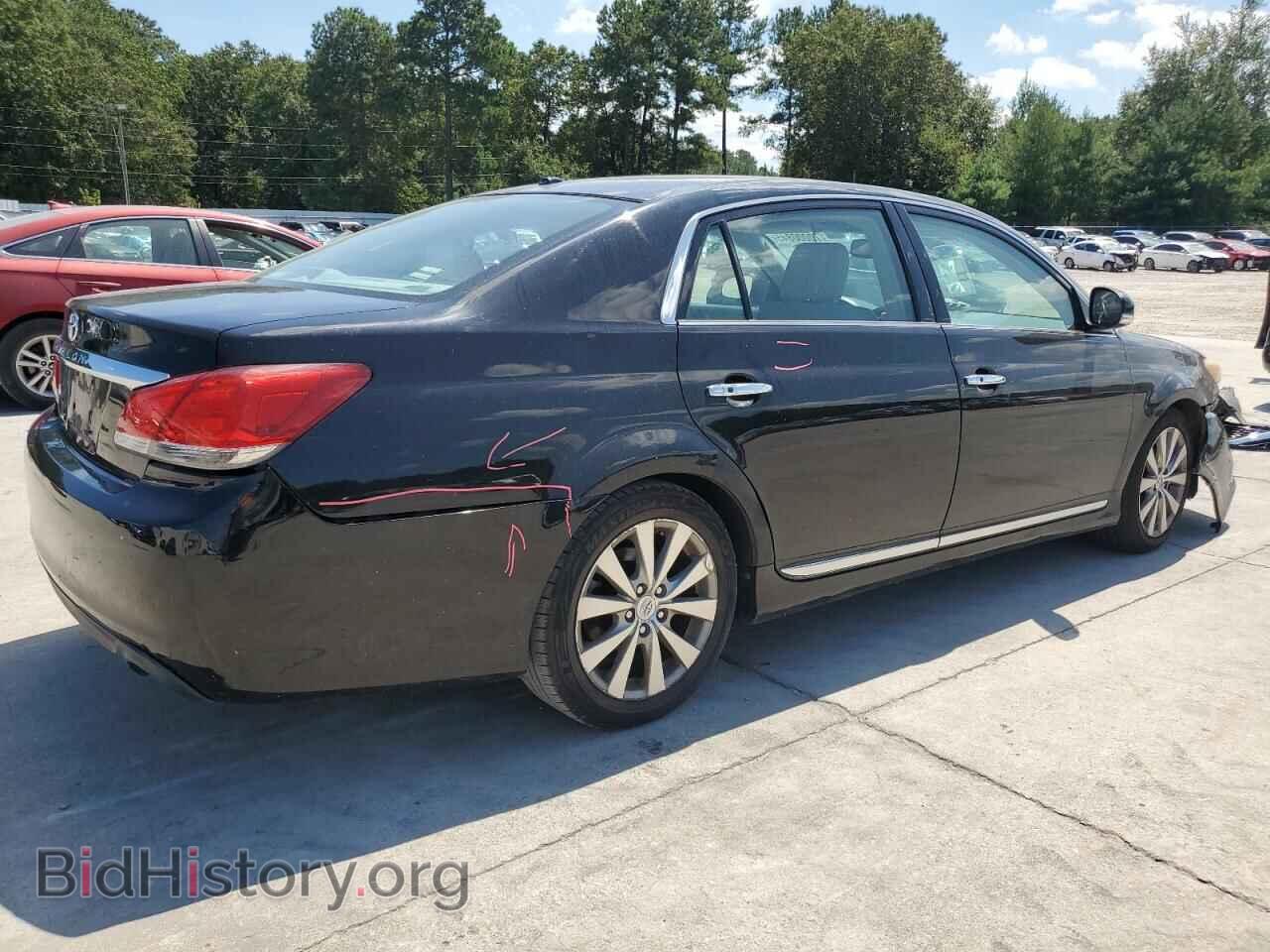 2011 TOYOTA AVALON - VIN: 4T1BK3DB6BU440280 - Фото 3