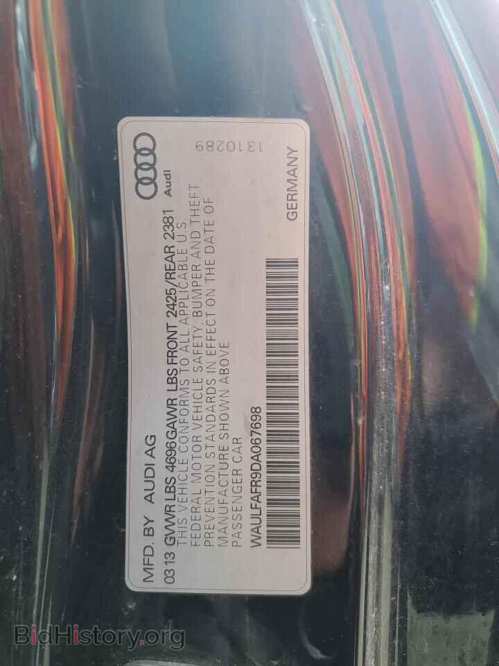 2013 AUDI A5 - VIN: WAULFAFR9DA067698 - Photo 12