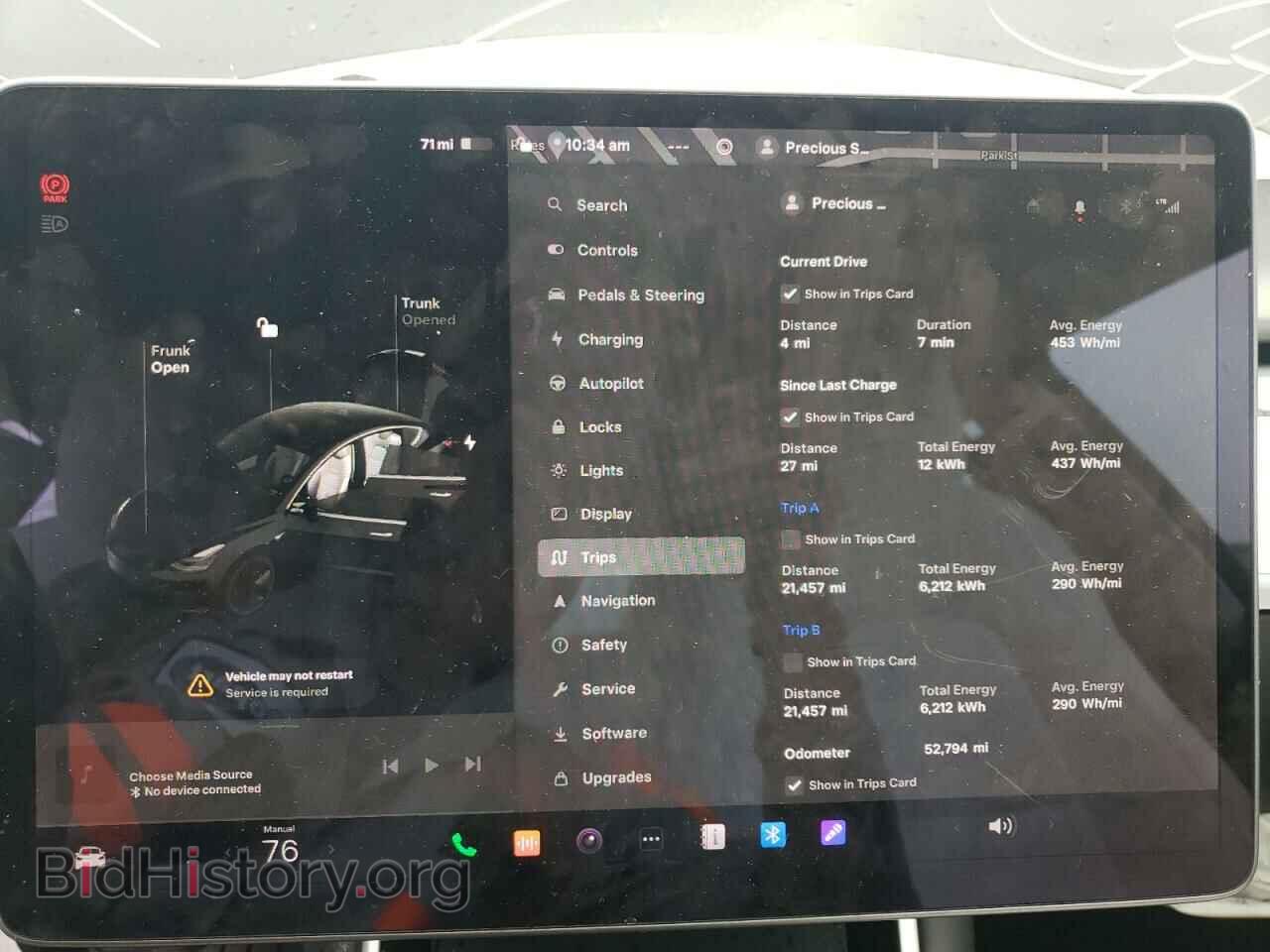 2020 TESLA MODEL 3 - VIN: 5YJ3E1EA3LF797632 - Фото 9