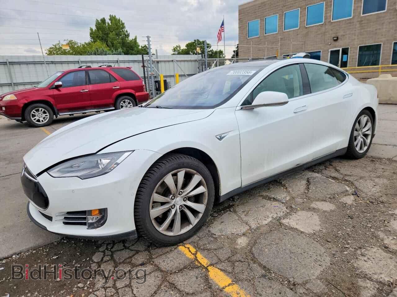 Фотография 5YJSA1S23FF091544 - TESLA MODEL S 2015