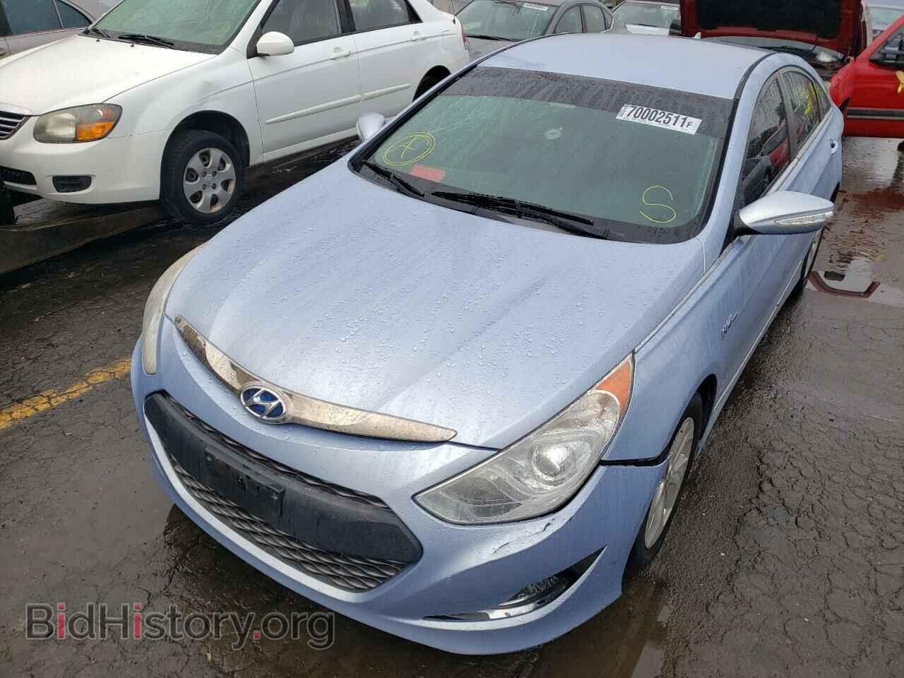 2014 HYUNDAI SONATA - VIN: KMHEC4A43EA116649 - Фото 2