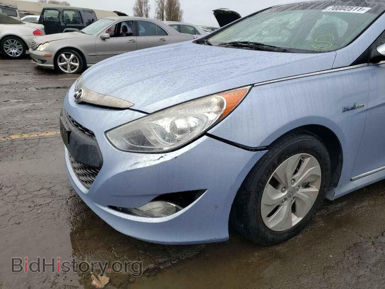 2014 HYUNDAI SONATA - VIN: KMHEC4A43EA116649 - Фото 9
