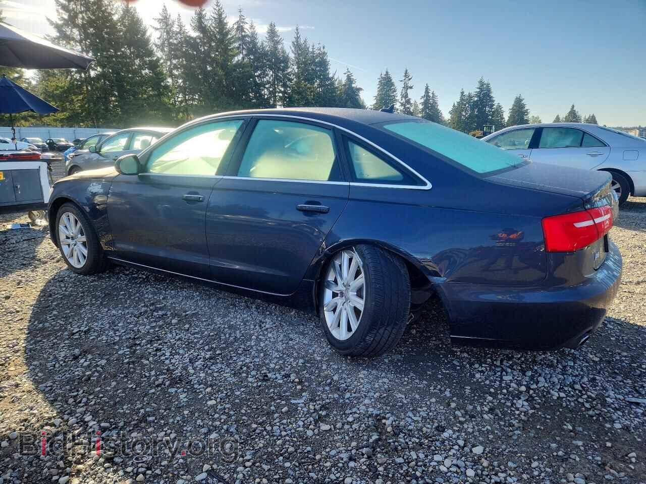 2013 AUDI A6 - VIN: WAUGFAFC3DN076340 - Фото 2