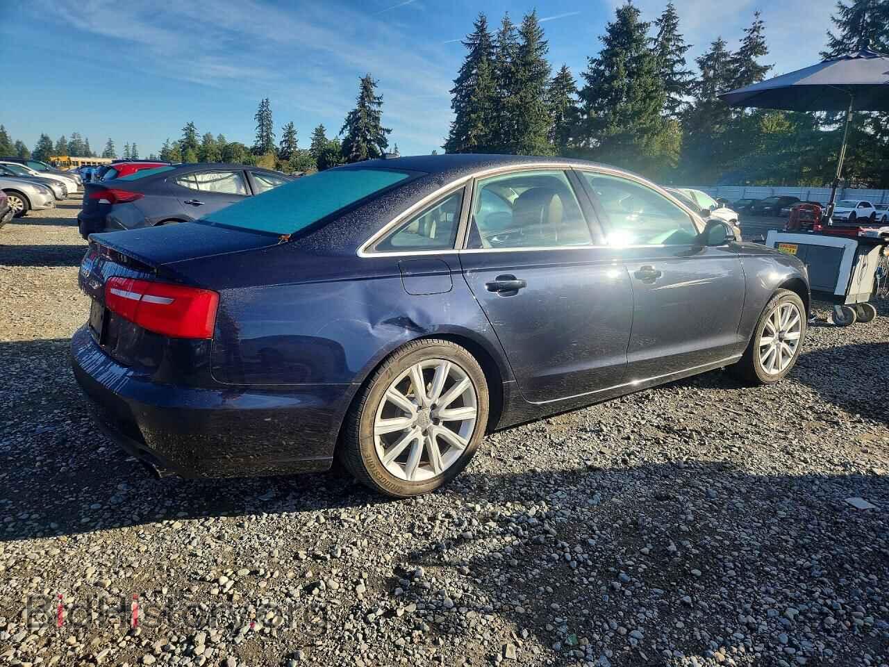 2013 AUDI A6 - VIN: WAUGFAFC3DN076340 - Фото 3