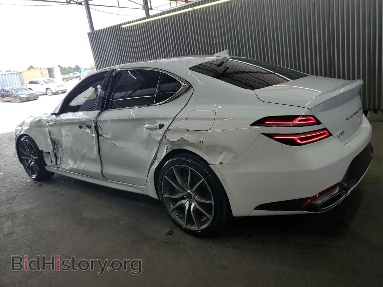 2025 GENESIS G70 BASE - VIN: KMTG34SC2SU155991 - Фото 2