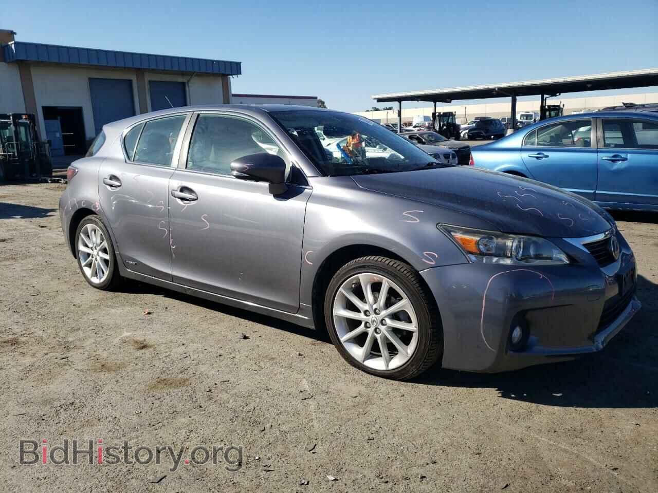 2012 LEXUS CT 200 - VIN: JTHKD5BH3C2107774 - Фото 4
