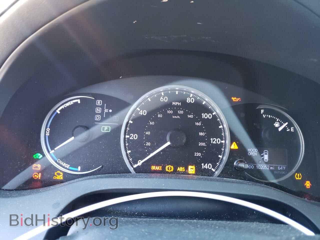 2012 LEXUS CT 200 - VIN: JTHKD5BH3C2107774 - Фото 9