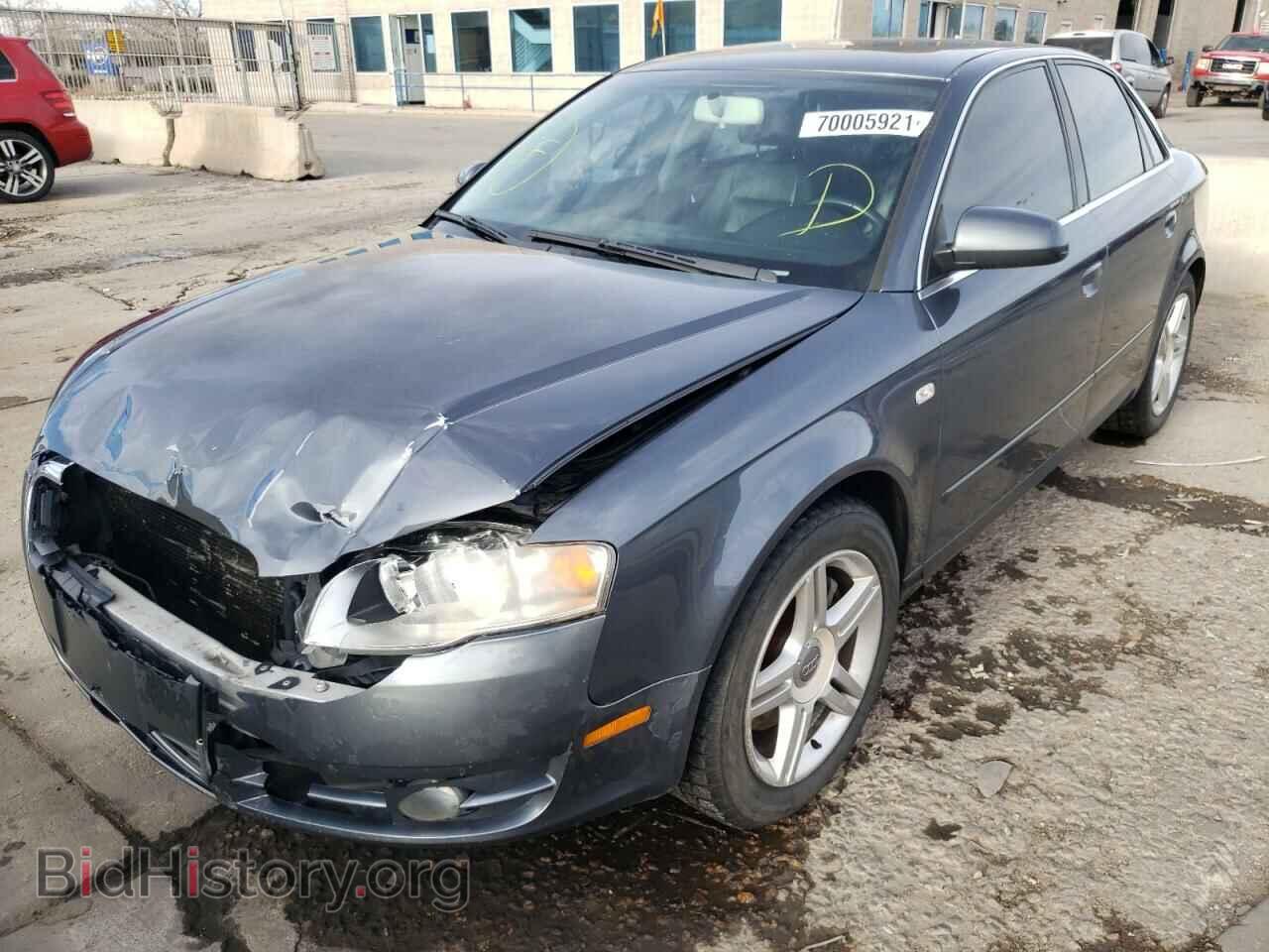 2007 AUDI A4 - VIN: WAUAF78E17A171224 - Фото 2