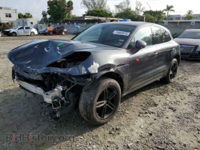 2017 Porsche MACAN, серый — VIN WP1AA2A55HLB80737, Copart