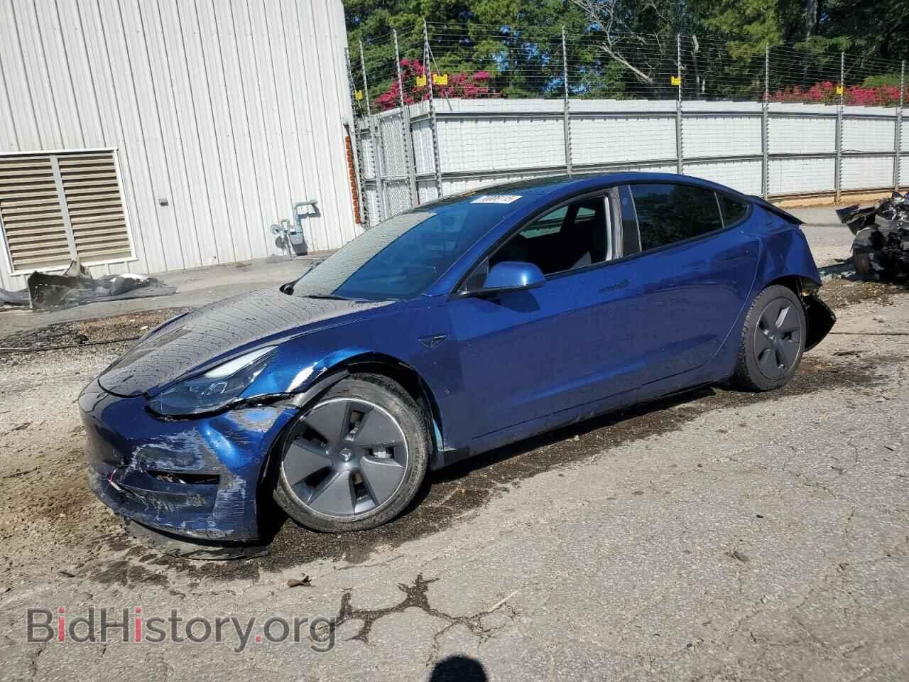 Photo 5YJ3E1EA8MF100697 - TESLA MODEL 3 2021