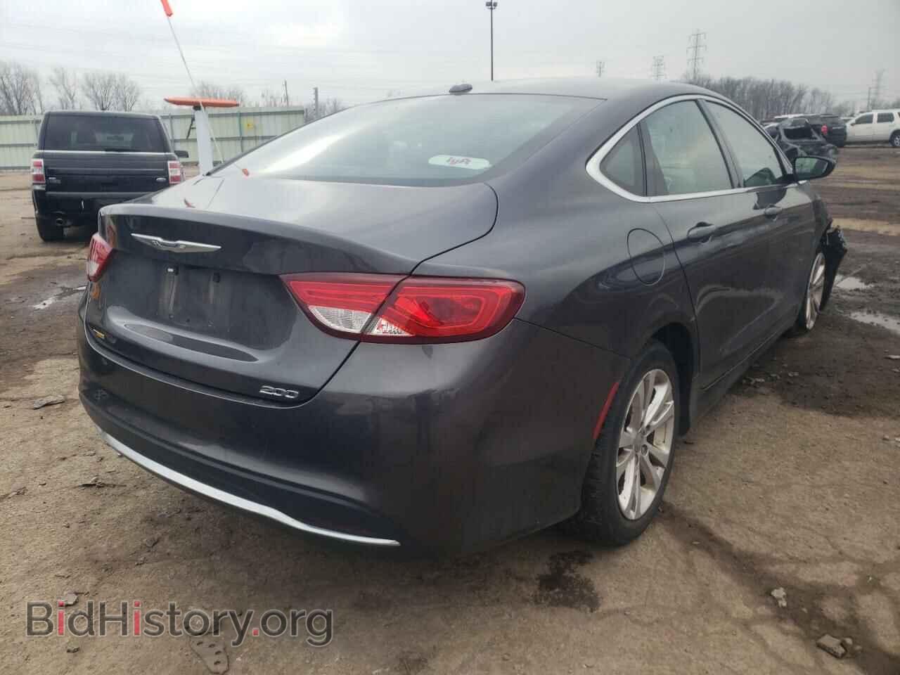 2016 CHRYSLER 200 - VIN: 1C3CCCAB9GN153368 - Фото 4