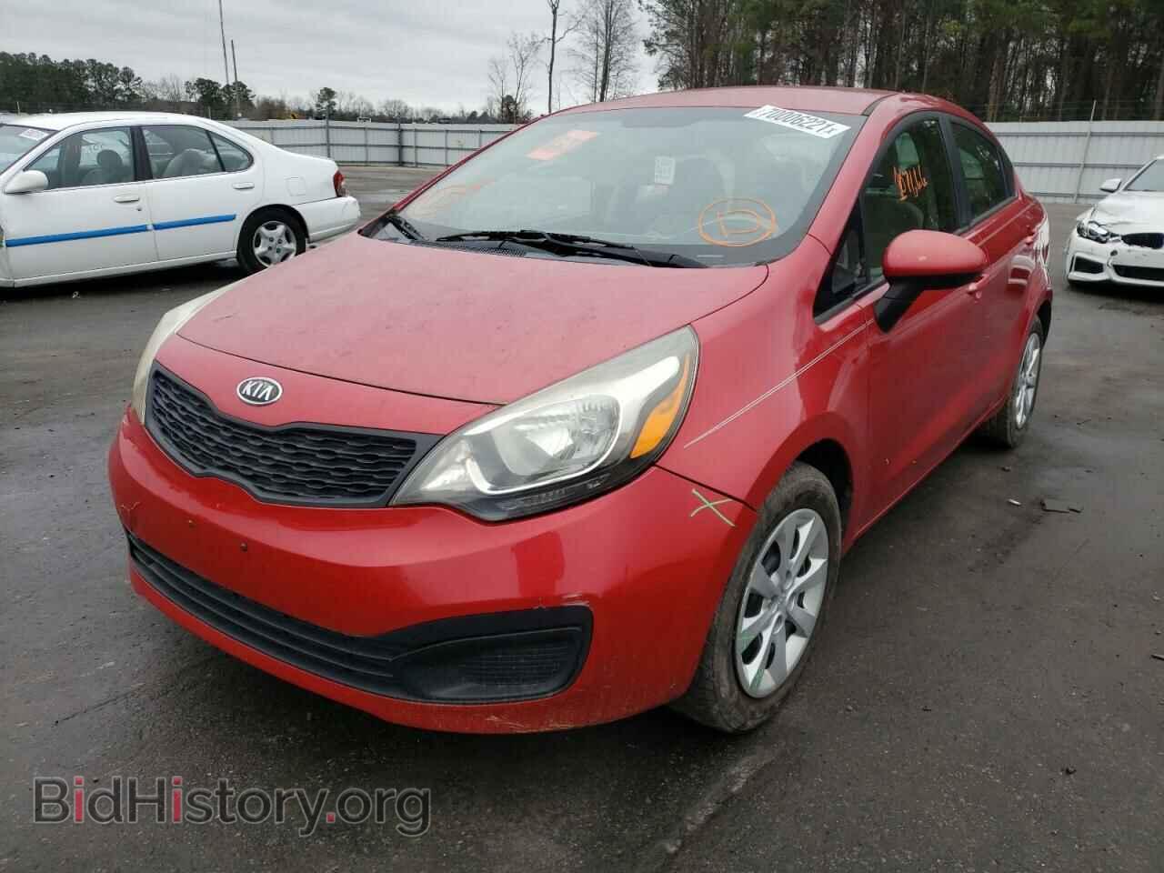 2012 KIA RIO - VIN: KNADM4A31C6093423 - Фото 2