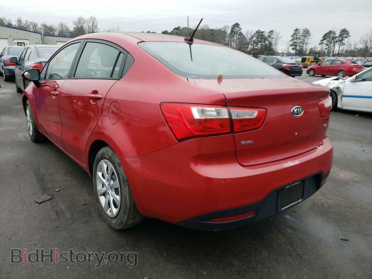 2012 KIA RIO - VIN: KNADM4A31C6093423 - Фото 3
