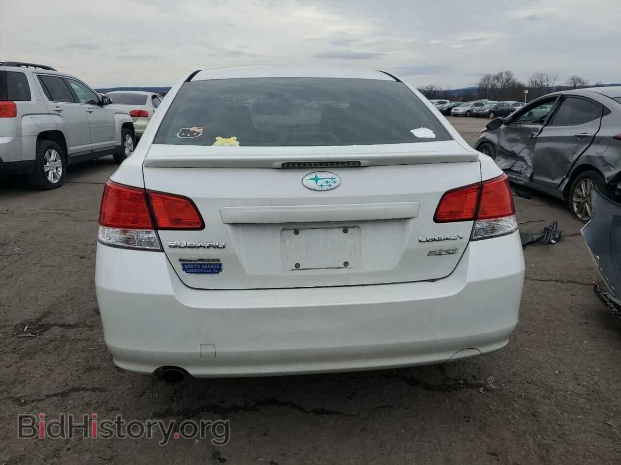 2013 SUBARU LEGACY - VIN: 4S3BMBC61D3019704 - Фото 6