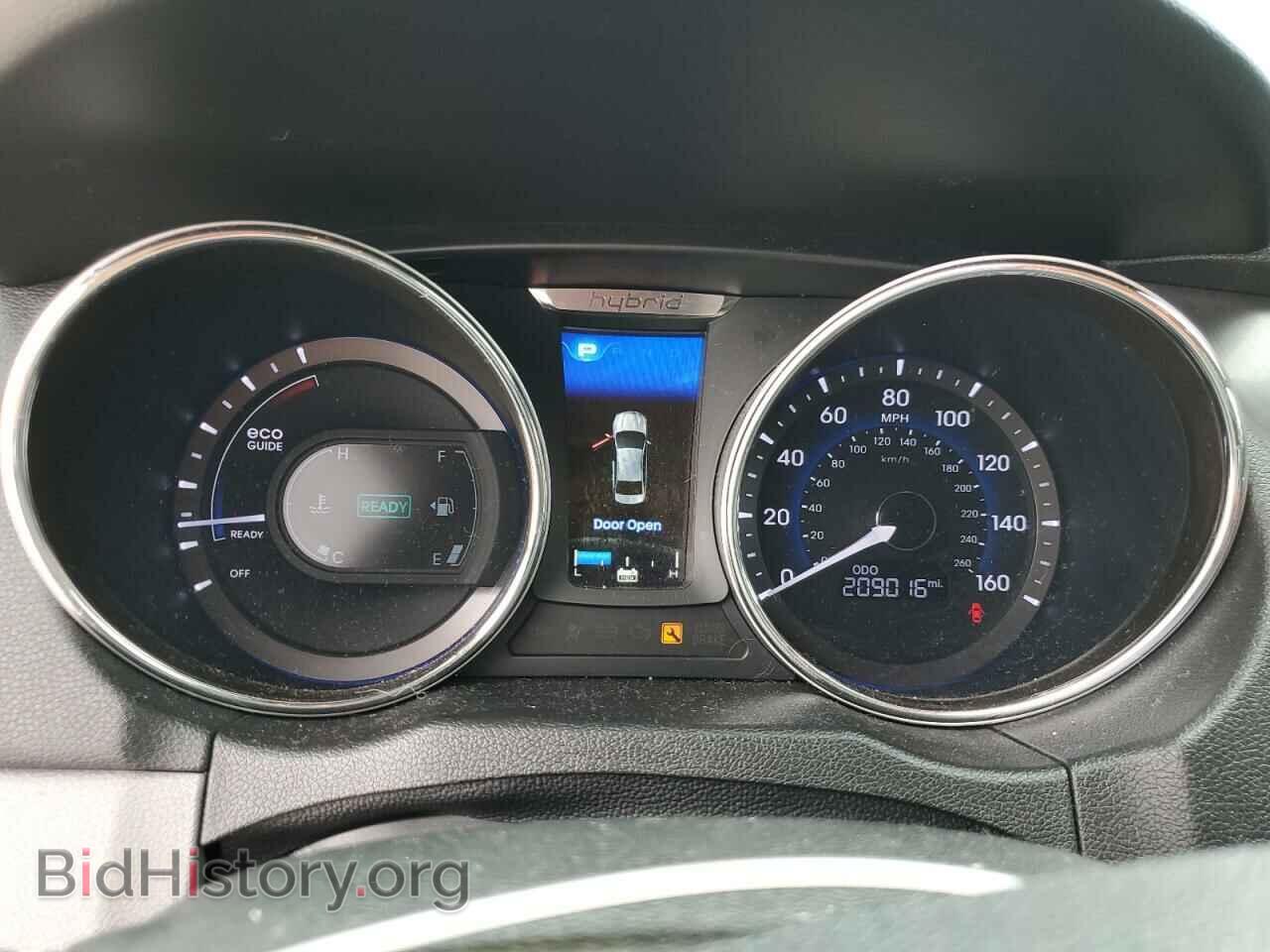 2013 HYUNDAI SONATA - VIN: KMHEC4A42DA074537 - Фото 9