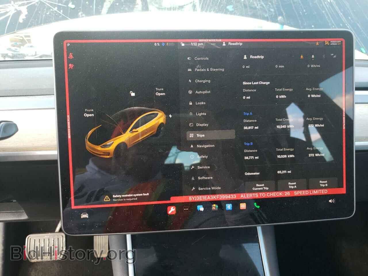 2019 TESLA MODEL 3 - VIN: 5YJ3E1EA3KF399433 - Фото 9