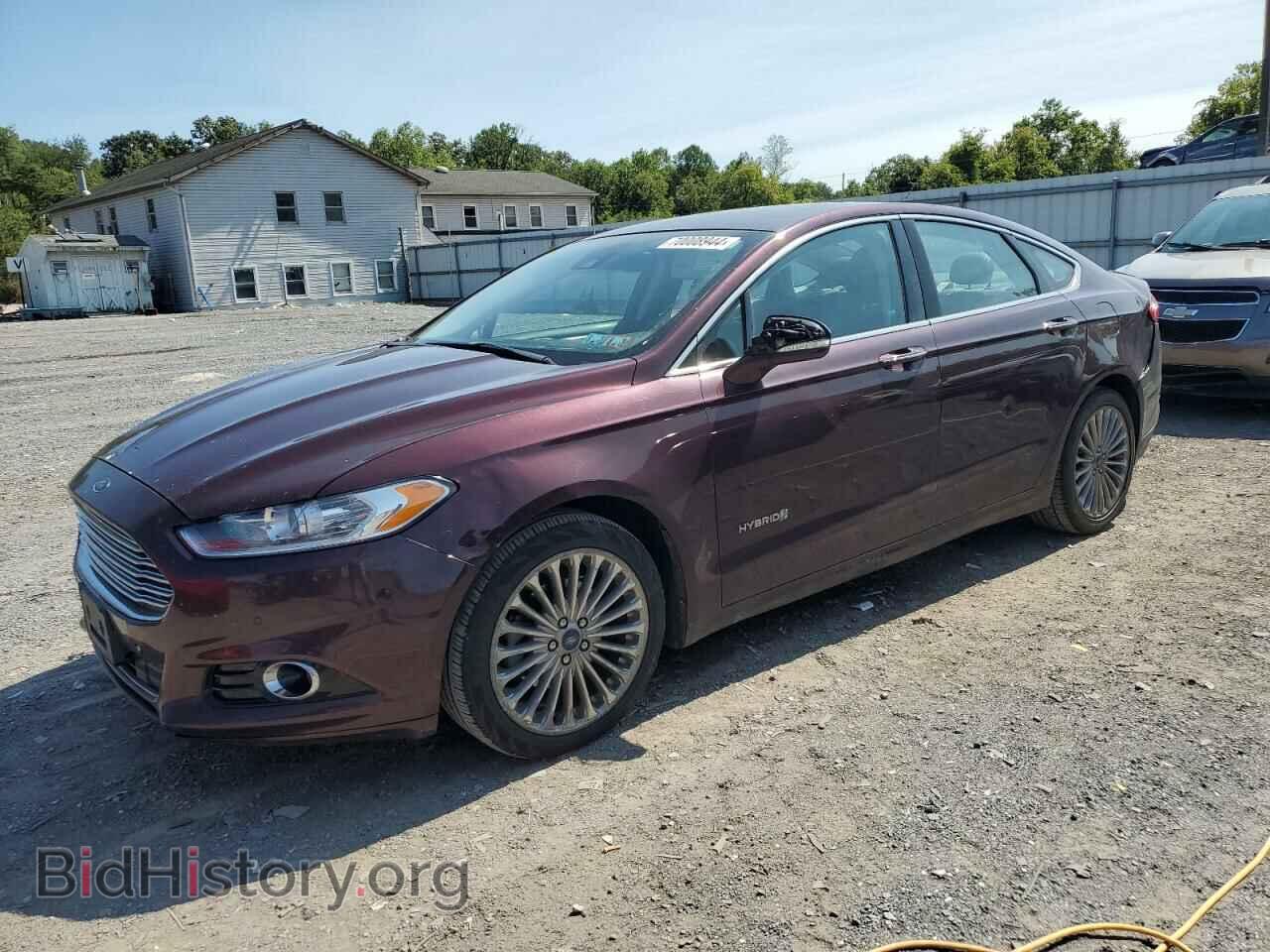 Фотография 3FA6P0RU5DR338775 - FORD FUSION 2013