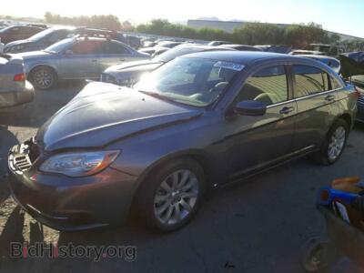 2013 Chrysler 200 200 Tourin, серебристый — VIN 1C3CCBBB5DN650003, Copart