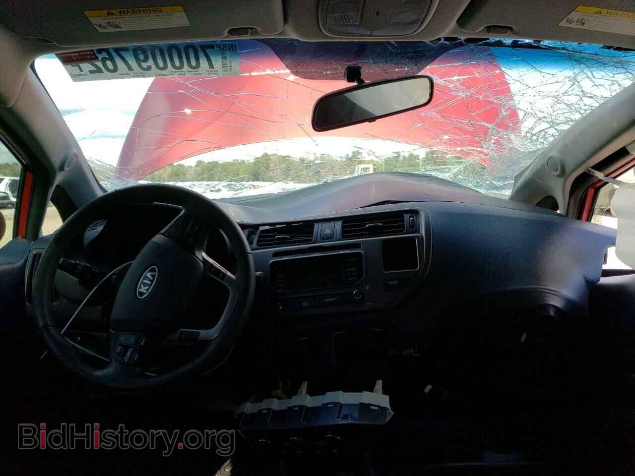 2012 KIA RIO - VIN: KNADN4A31C6090177 - Фото 8
