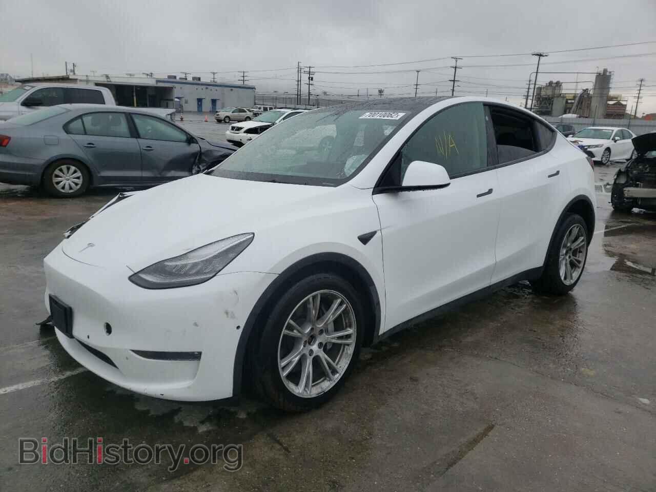 Photo 5YJYGDEE2MF124899 - TESLA MODEL Y 2021
