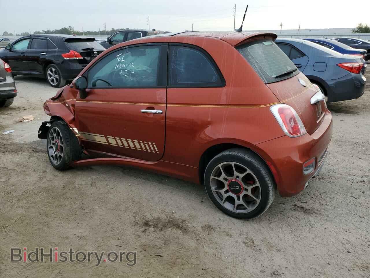 2012 FIAT 500 - VIN: 3C3CFFBR2CT213926 - Photo 2