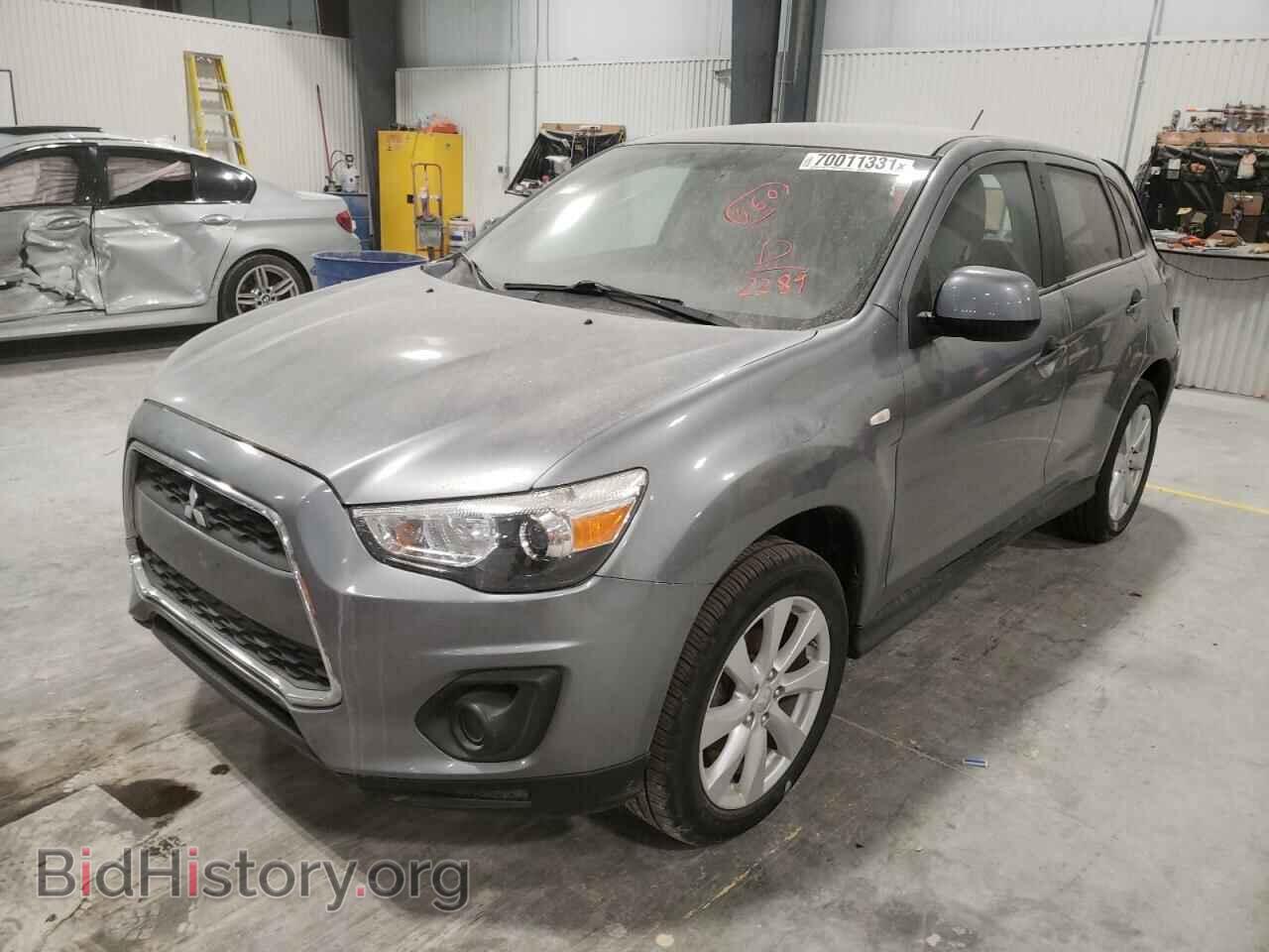 2014 MITSUBISHI OUTLANDER - VIN: 4A4AR3AU4EE022289 - Фото 2