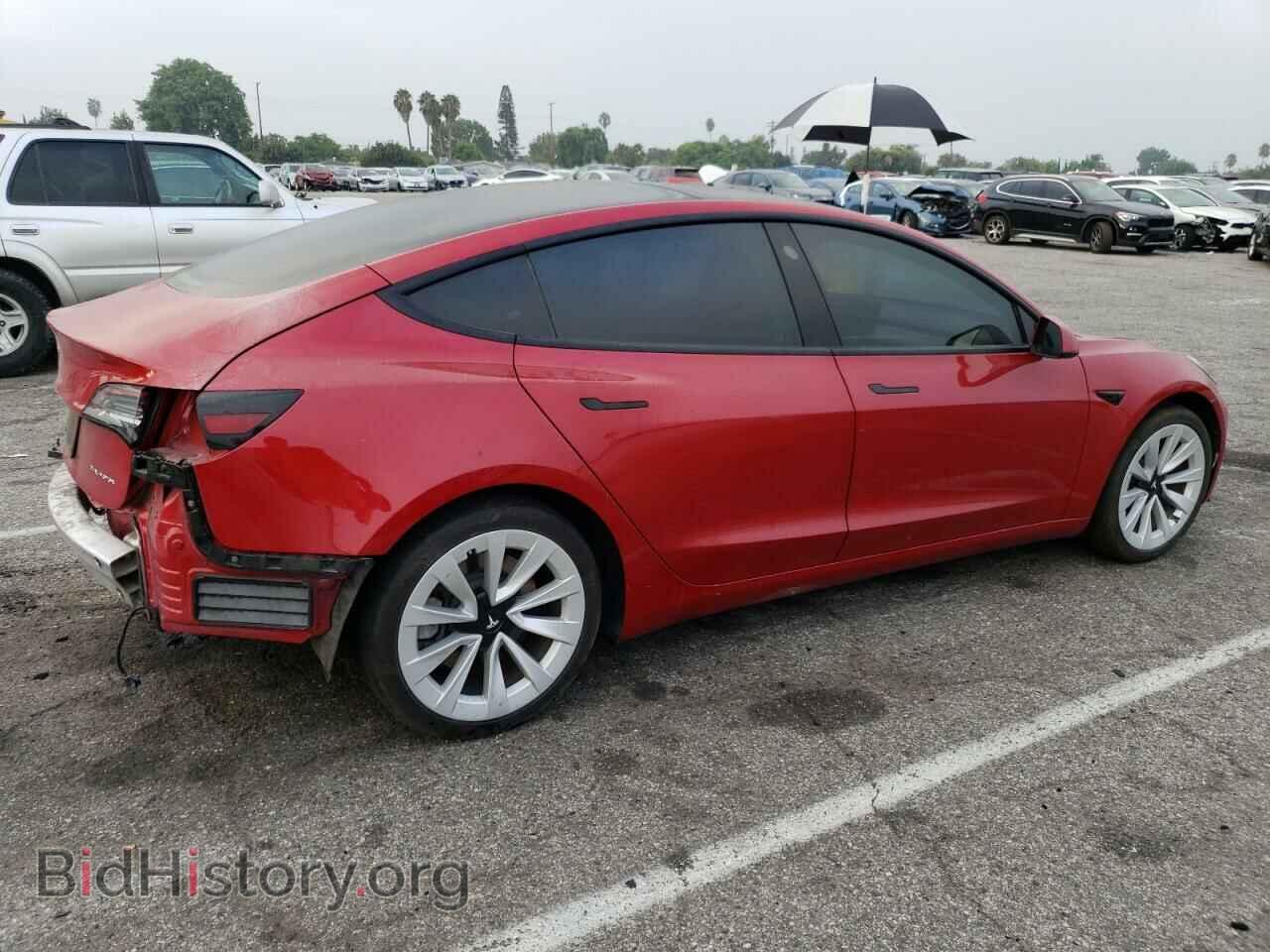 2021 TESLA MODEL 3 - VIN: 5YJ3E1EB3MF936720 - Фото 3